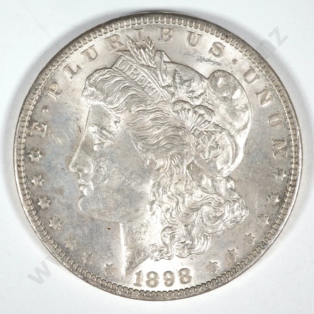 1898 O United States of America Morgan Dollar - UNC CV 85 USD Image 1++