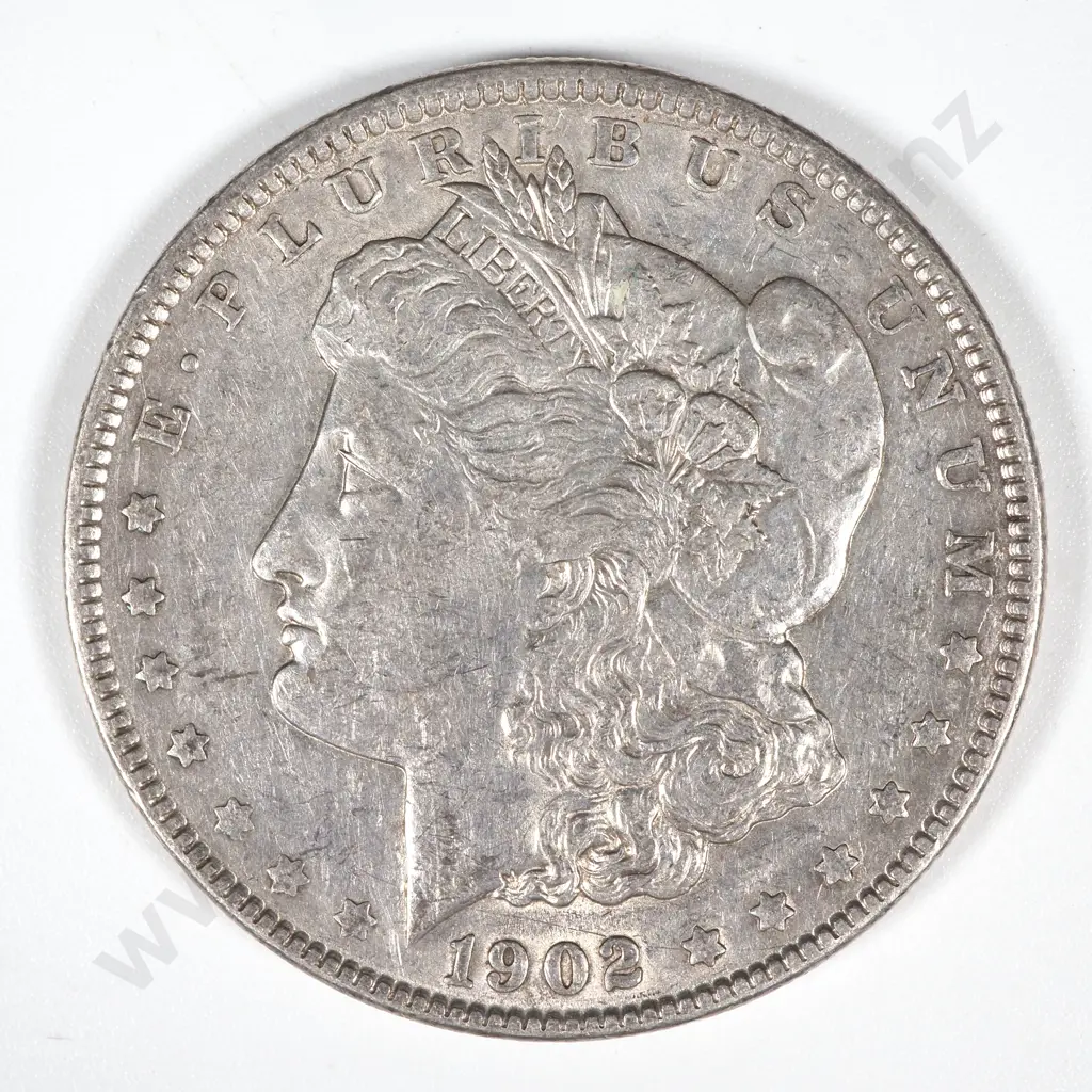 1902 United States of America Morgan Dollar - EF CV 73 USD Image 1++