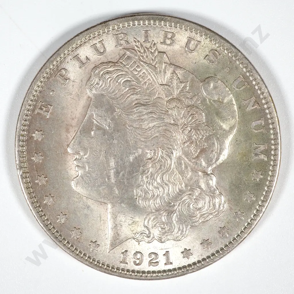 1921 United States of America Morgan Dollar - AUNC CV 70 USD Image 1++