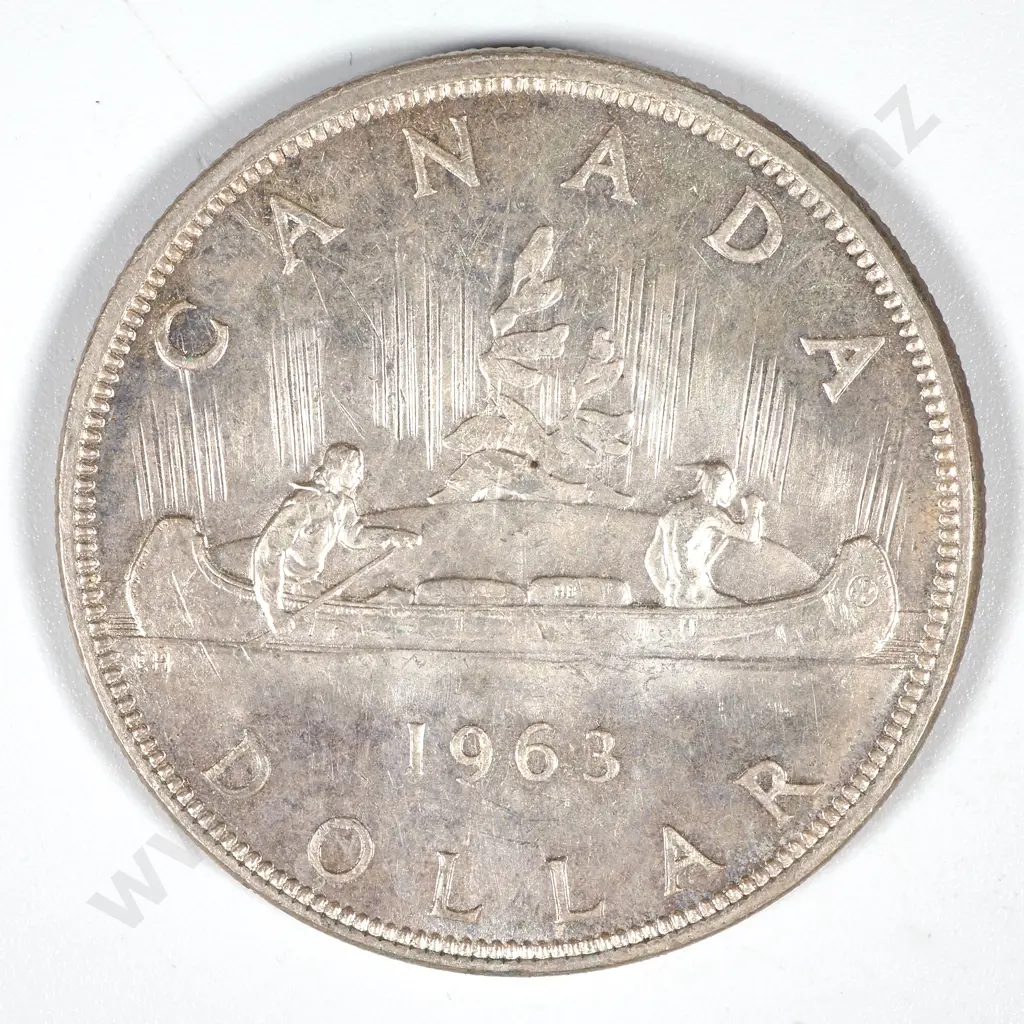 1963 Canada Silver Dollar - UNC  Image 1++
