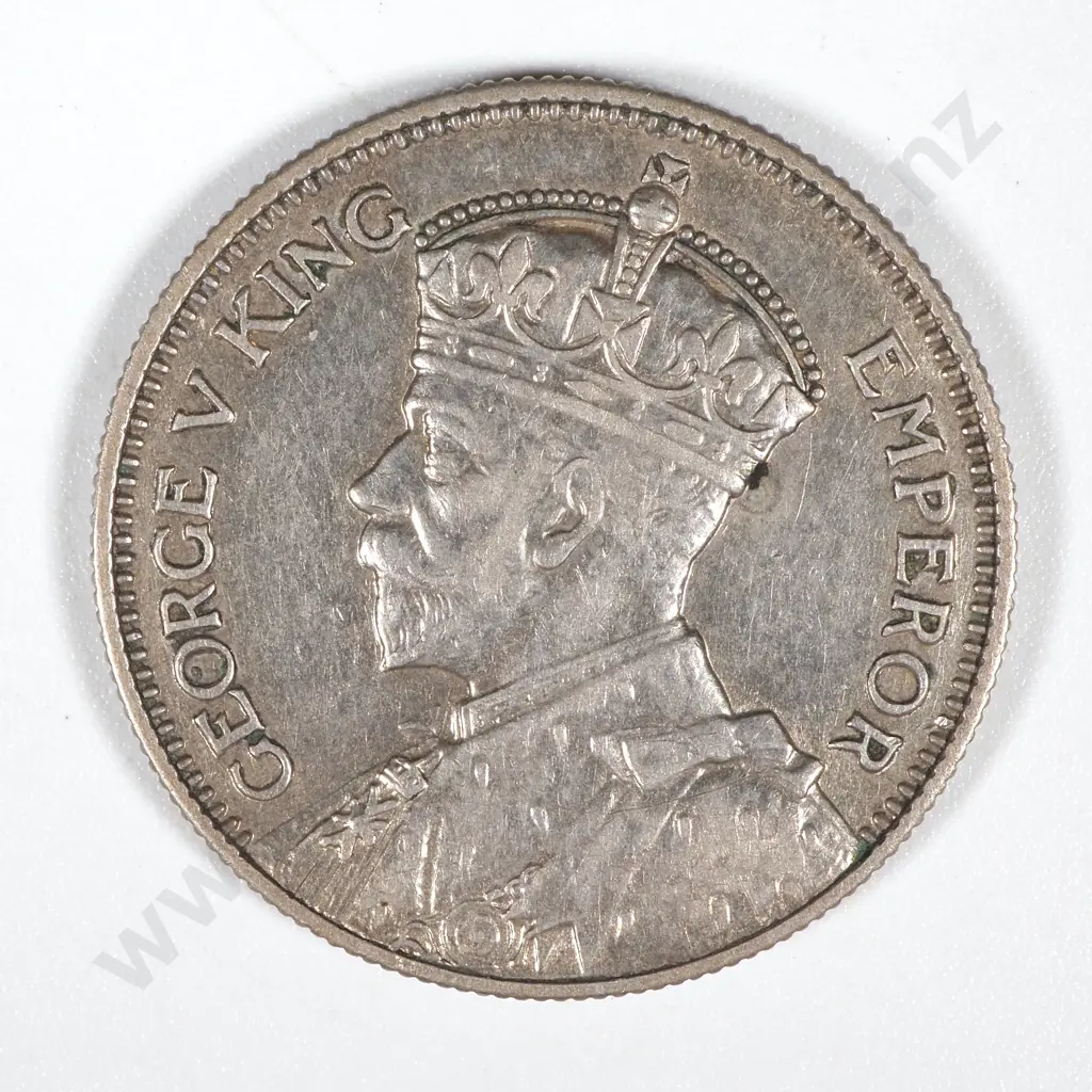 1935 Fiji Shilling - EF Image 1++
