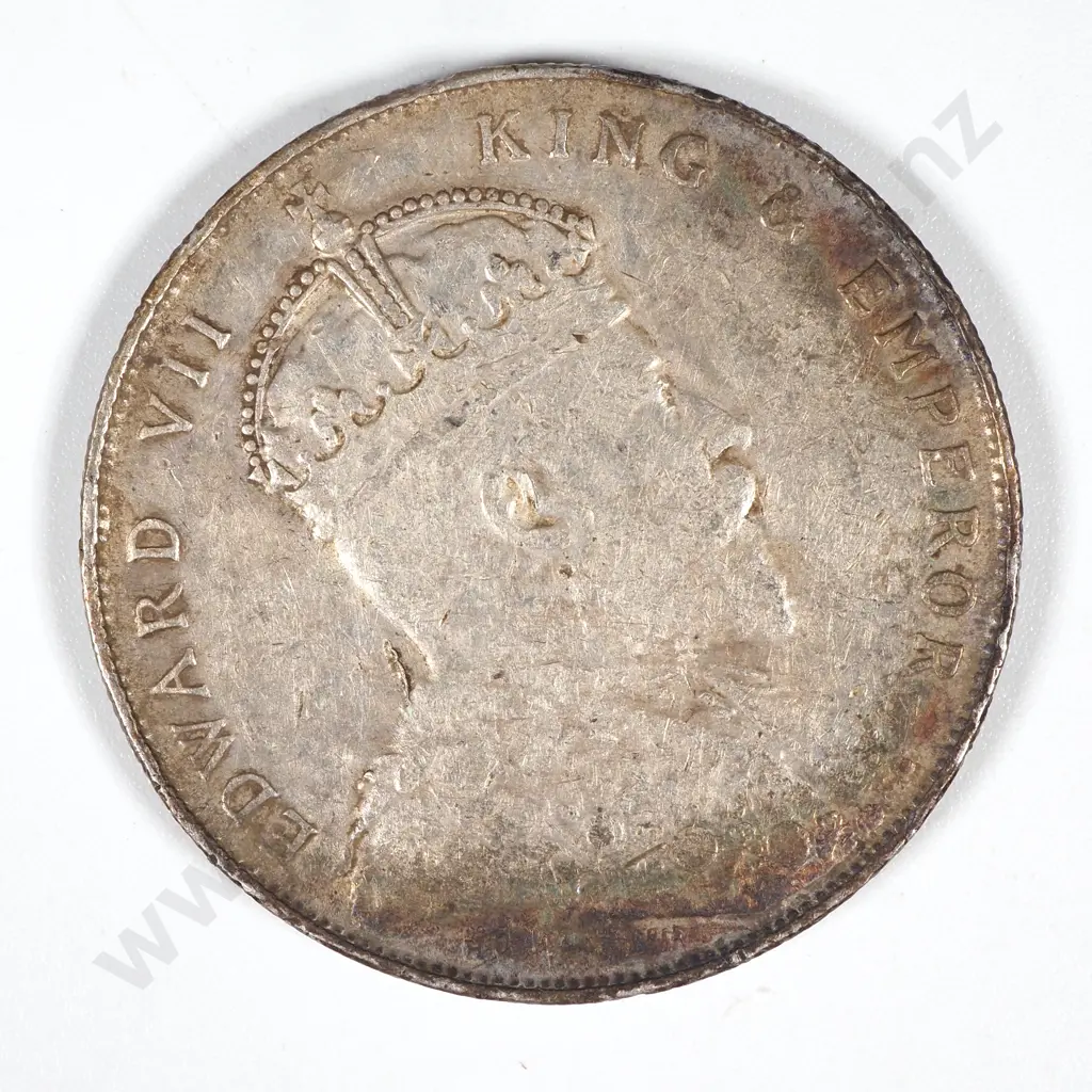 1907 Straits Settlements One Dollar - VF  Image 1++