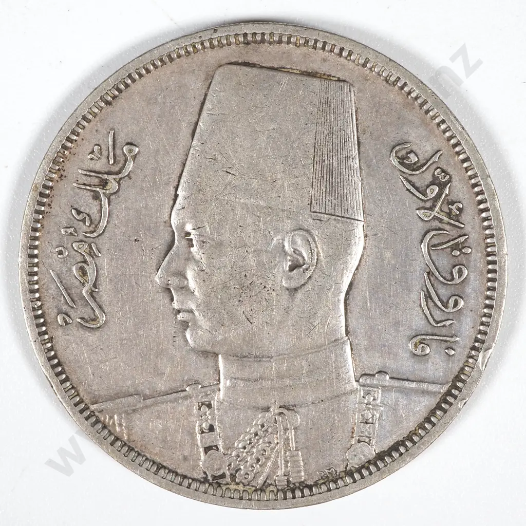 1939 Ten piastres - VF  Image 1++