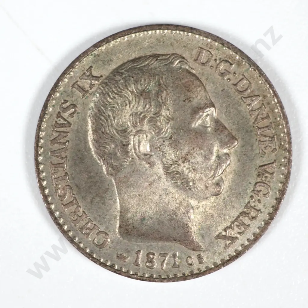 1871 Denmark 4 Skilling  Image 1++