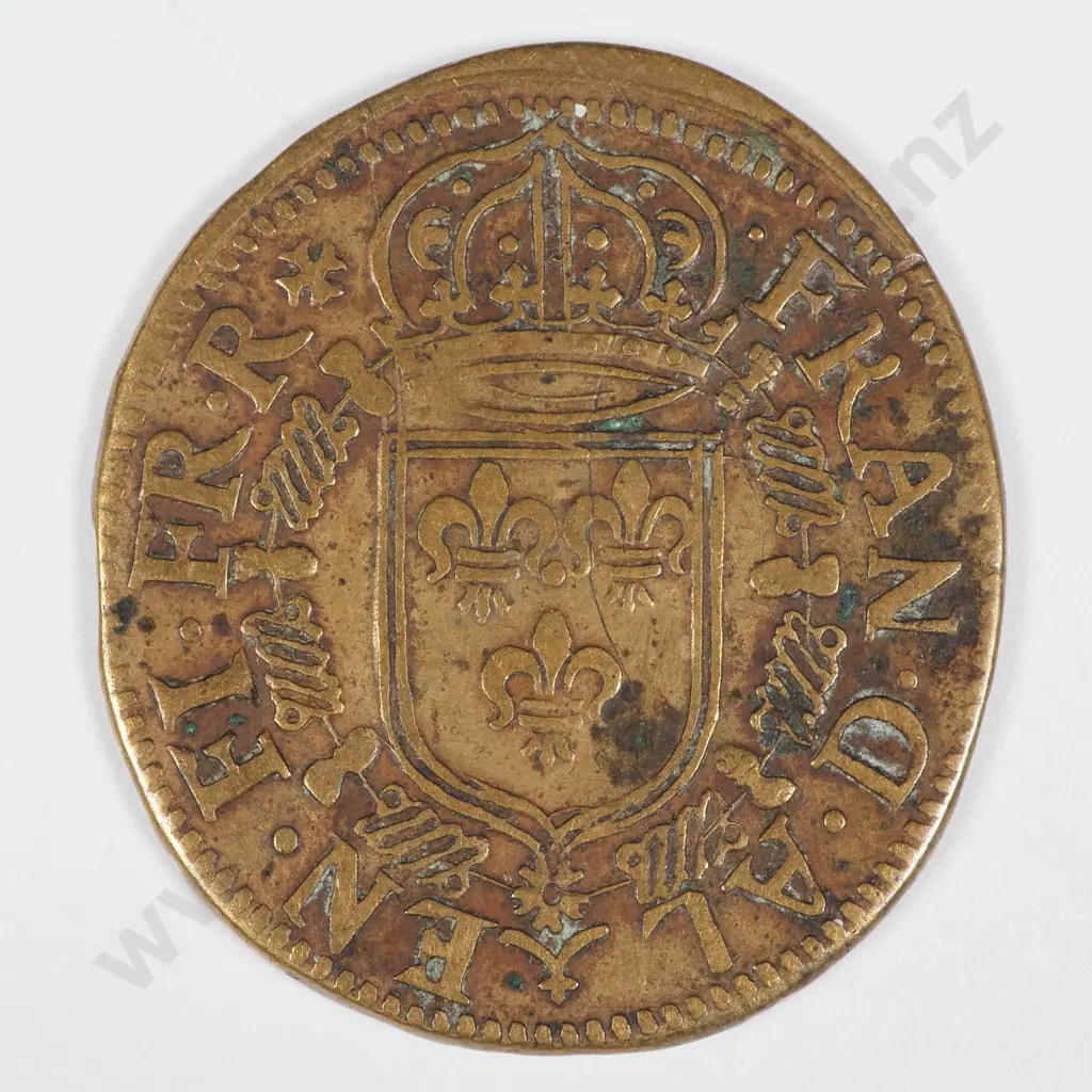 1857 France Jeton - Brass  Image 1++