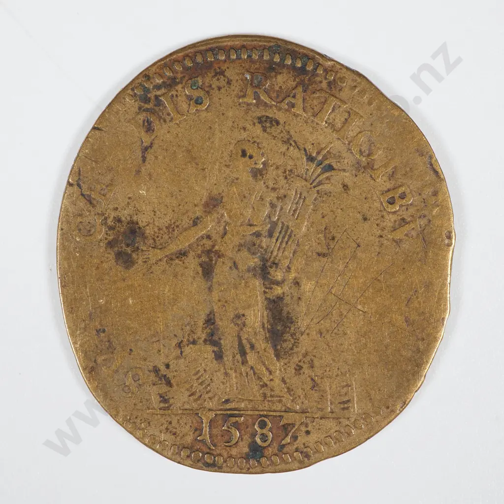 1857 France Jeton - Brass  Image 1++