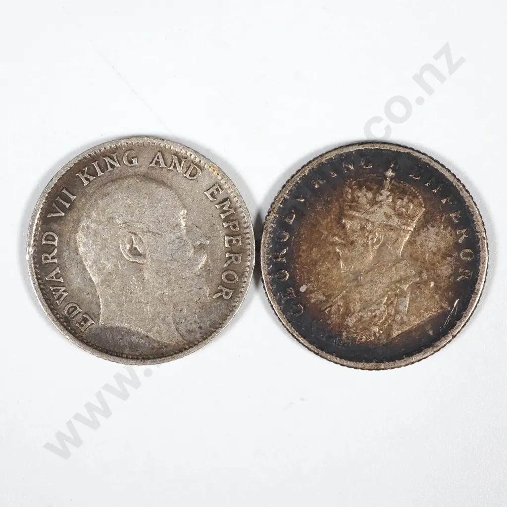 1904 / 1918 India Quarter Rupees - VF Image 1++
