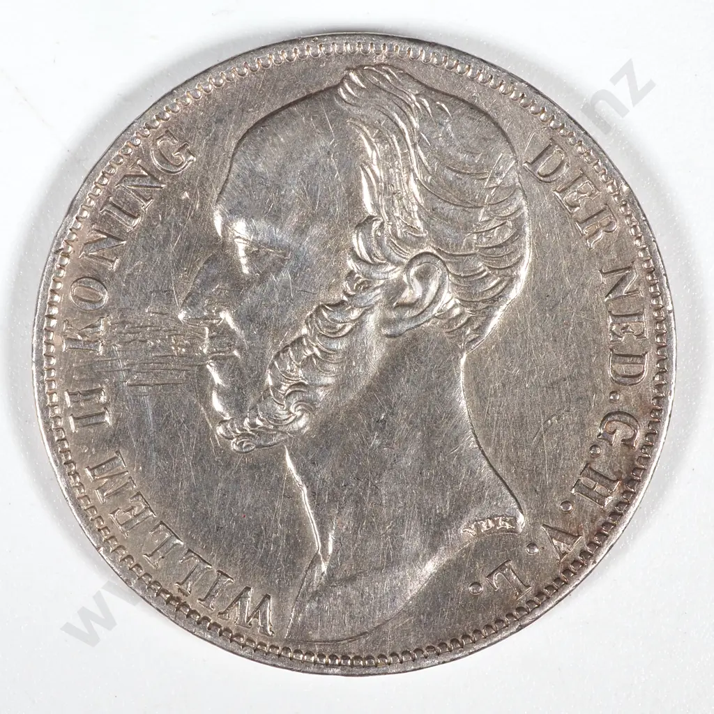 1847 Netherland 1 Guilden  Image 1++