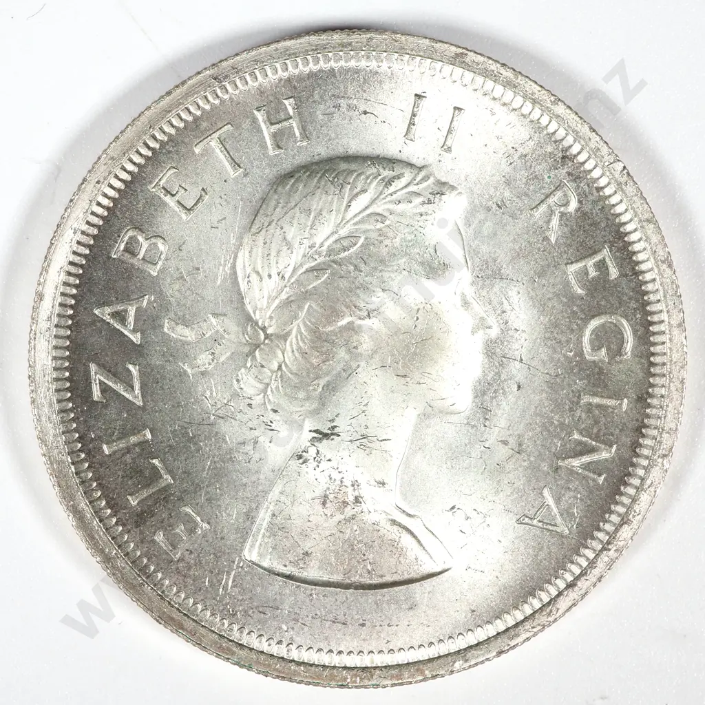 1957 South Africa Crown - Fresh Tone  Image 1++