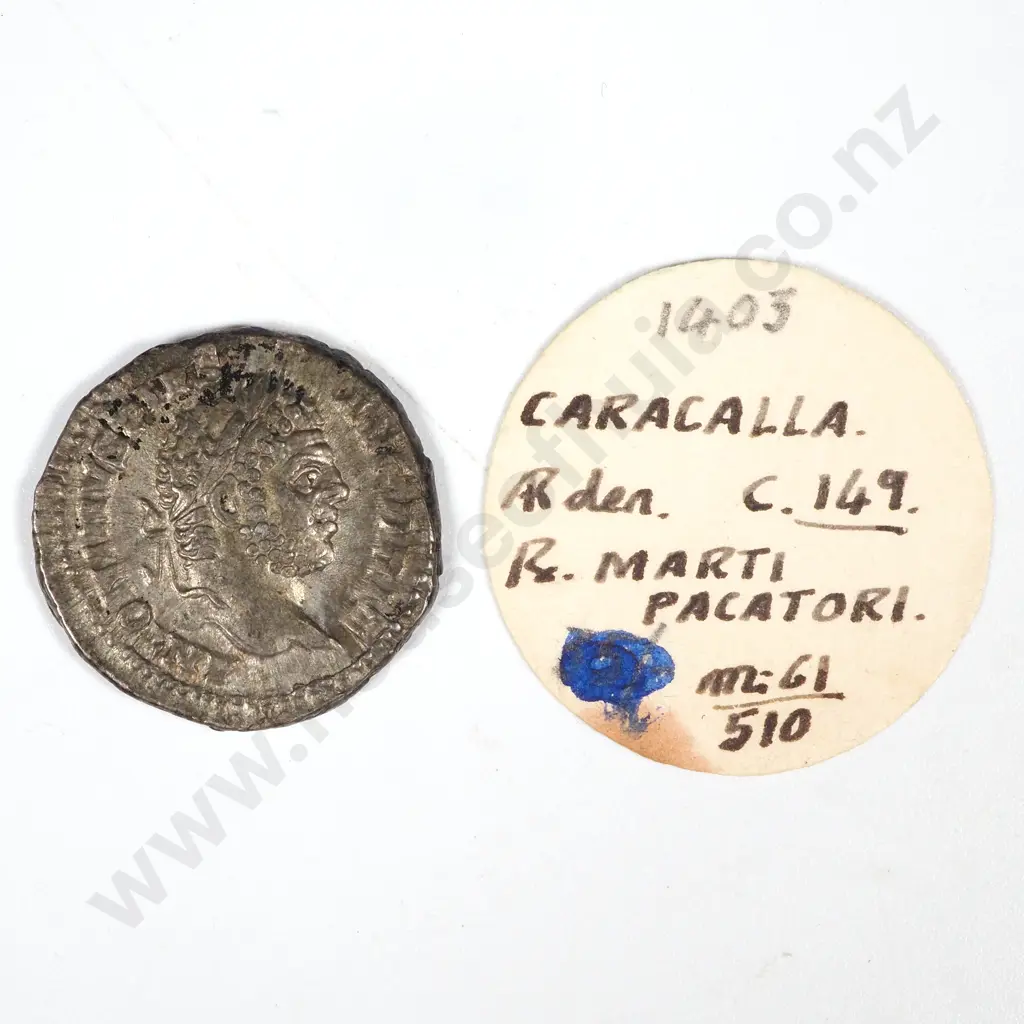Ancient Rome AD210-213 - Caracalla Denarius  Image 1++