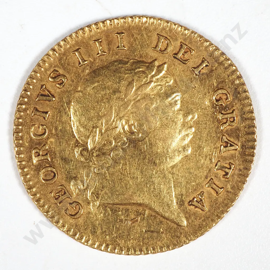 1804 United Kingdom Half Guinea - VF Image 1++