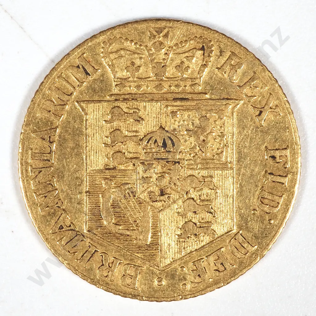 1817 United Kingdom Half Sovereign, GF Image 1++