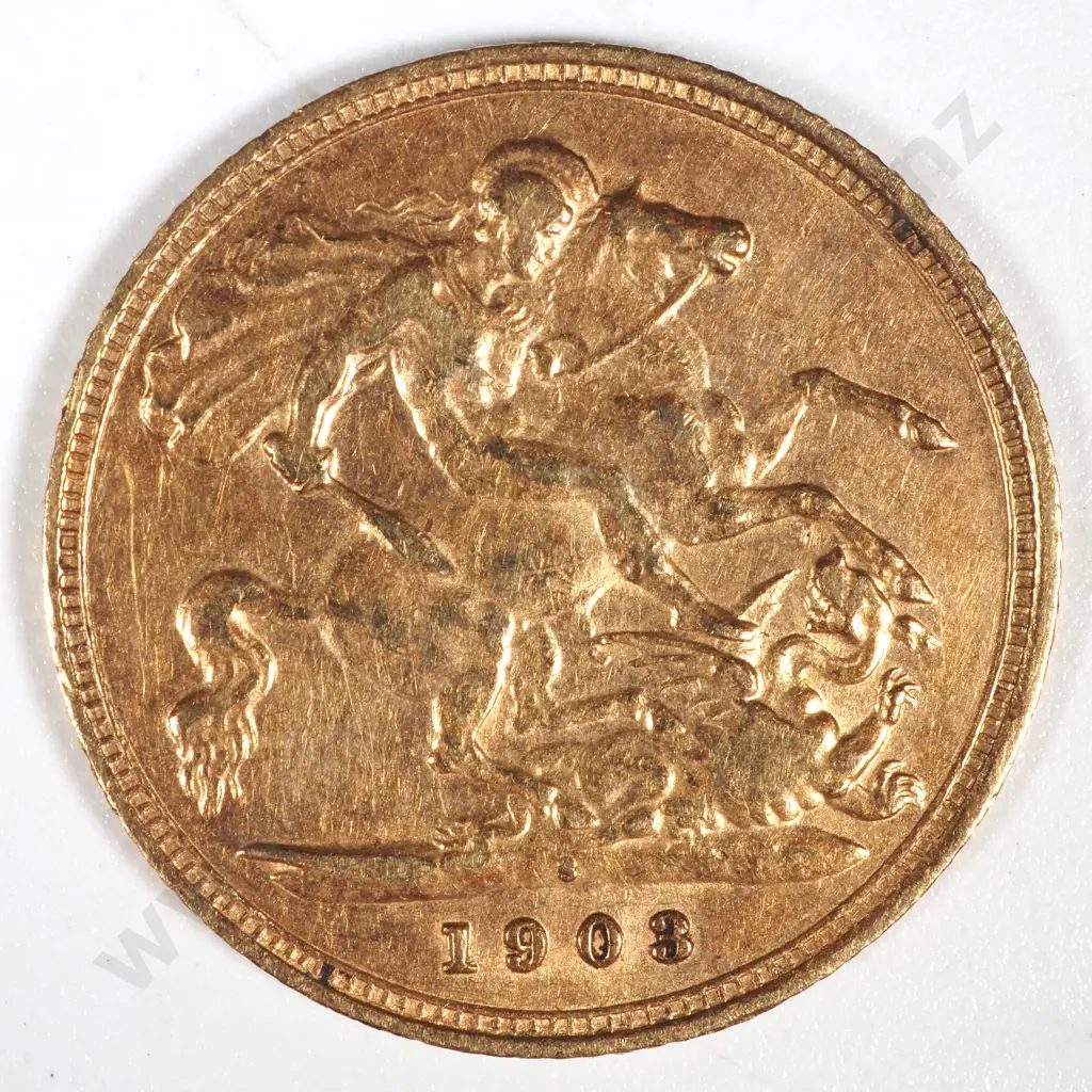1903 Sydney Half Sovereign Image 1++