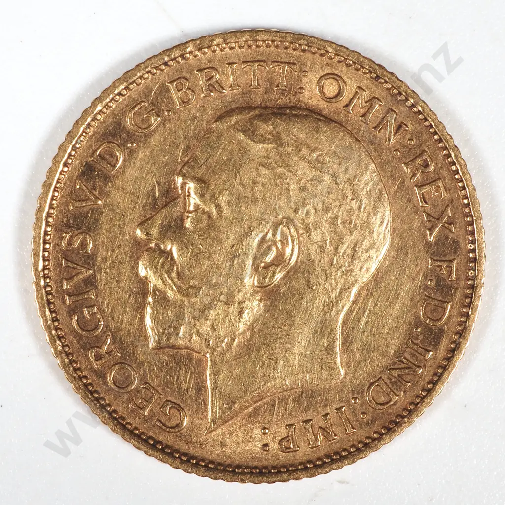 1911 Sydney Half Sovereign Image 1++