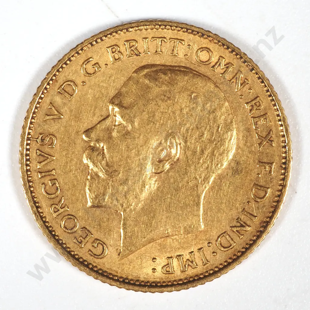 1912 S Australia Half Sovereign - VF  Image 1++