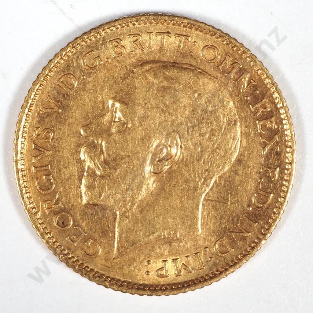 1912 S Australia Half Sovereign - VF  Image 1++