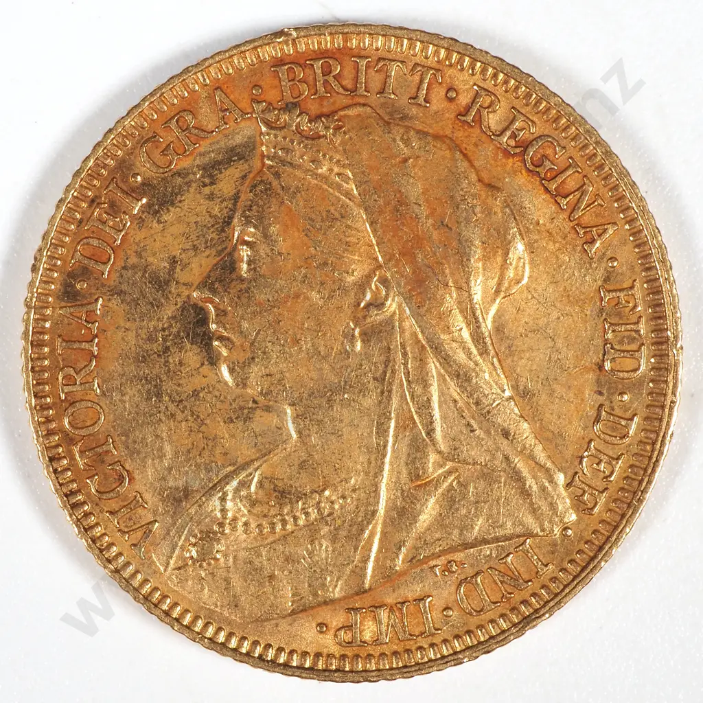 1894 S Australia Full Sovereign EF  Image 1++