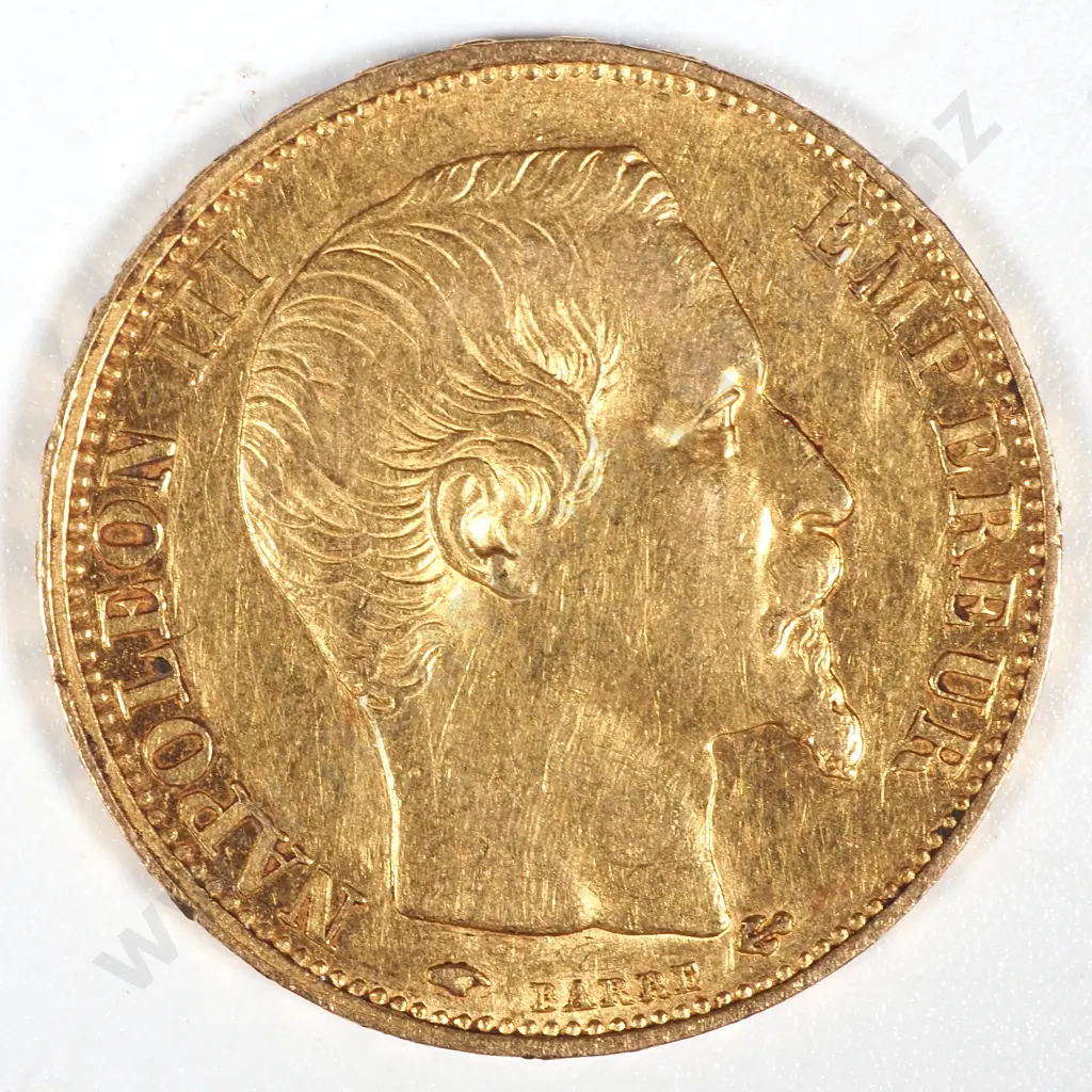 1859 France 20 Francs - Mark A  Image 1++