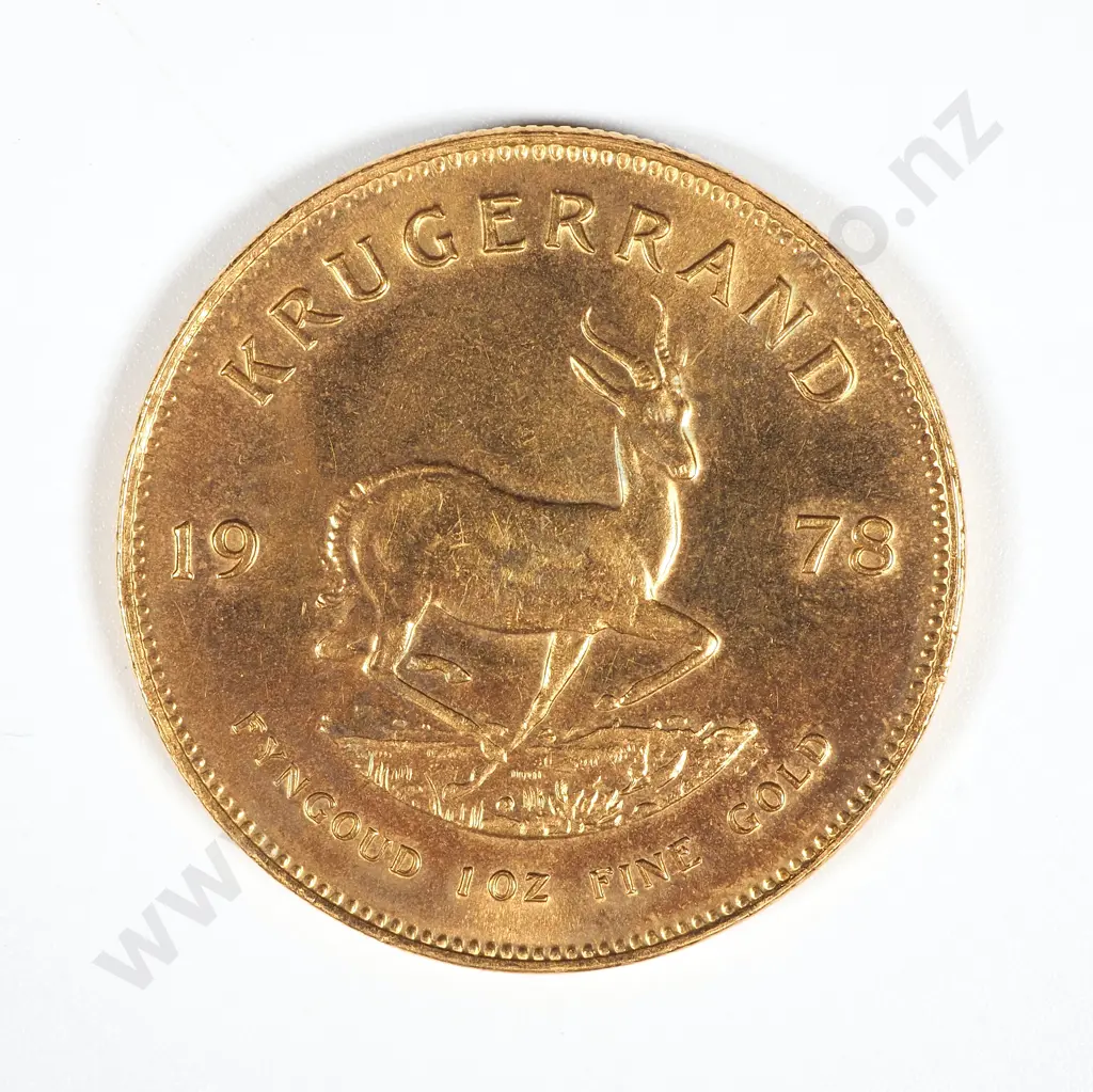 1978 Kruger Rand - 1 Ounce of Fine Gold  Image 1++