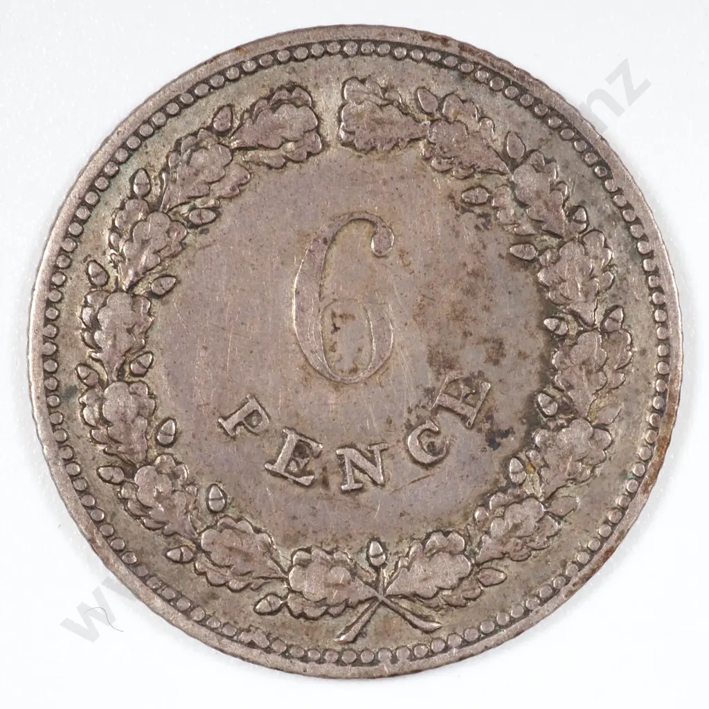 1811 United Kingdom Sixpence Token - Peels Harding  Image 1++