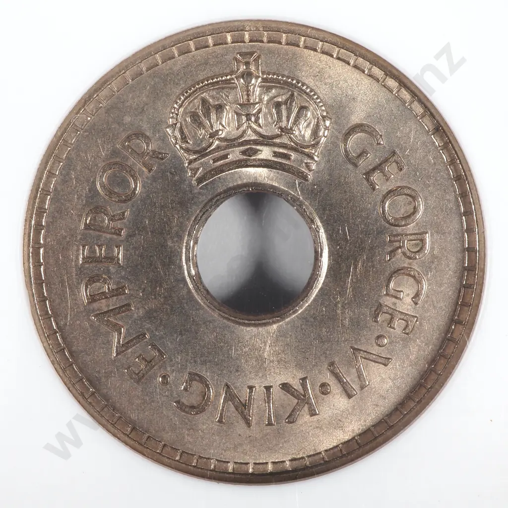 1941 Fiji Penny NGC Graded & Slabbed - MS63 Image 1++