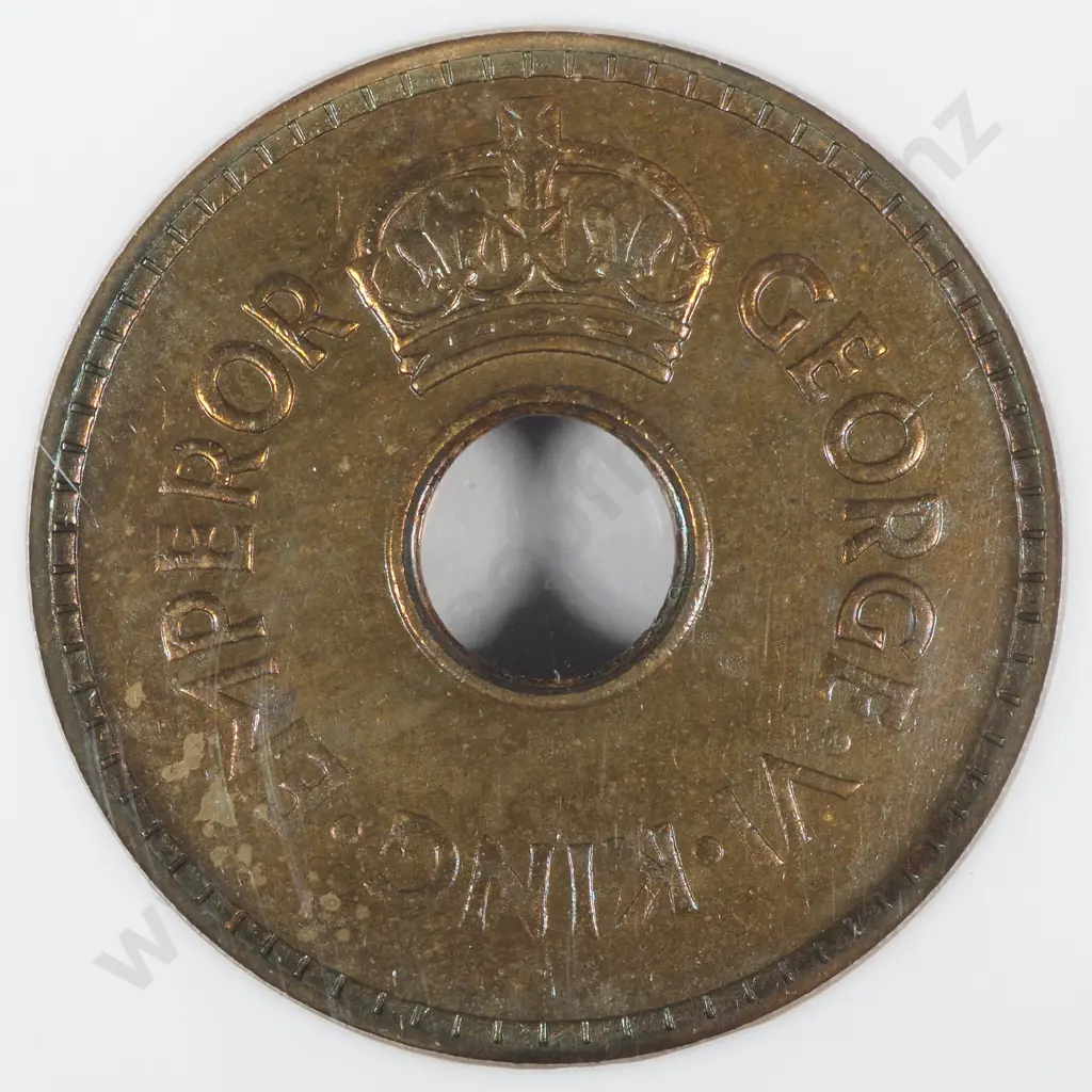 1942 Fiji Penny NGC Graded & Slabbed - MS64 Image 1++