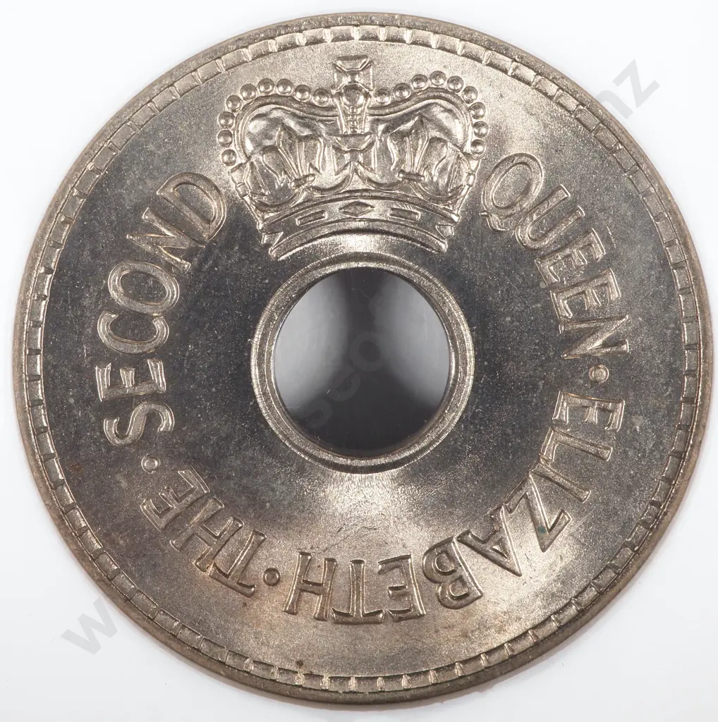 1956 Fiji Penny NGC Graded & Slabbed - MS66 Image 1++