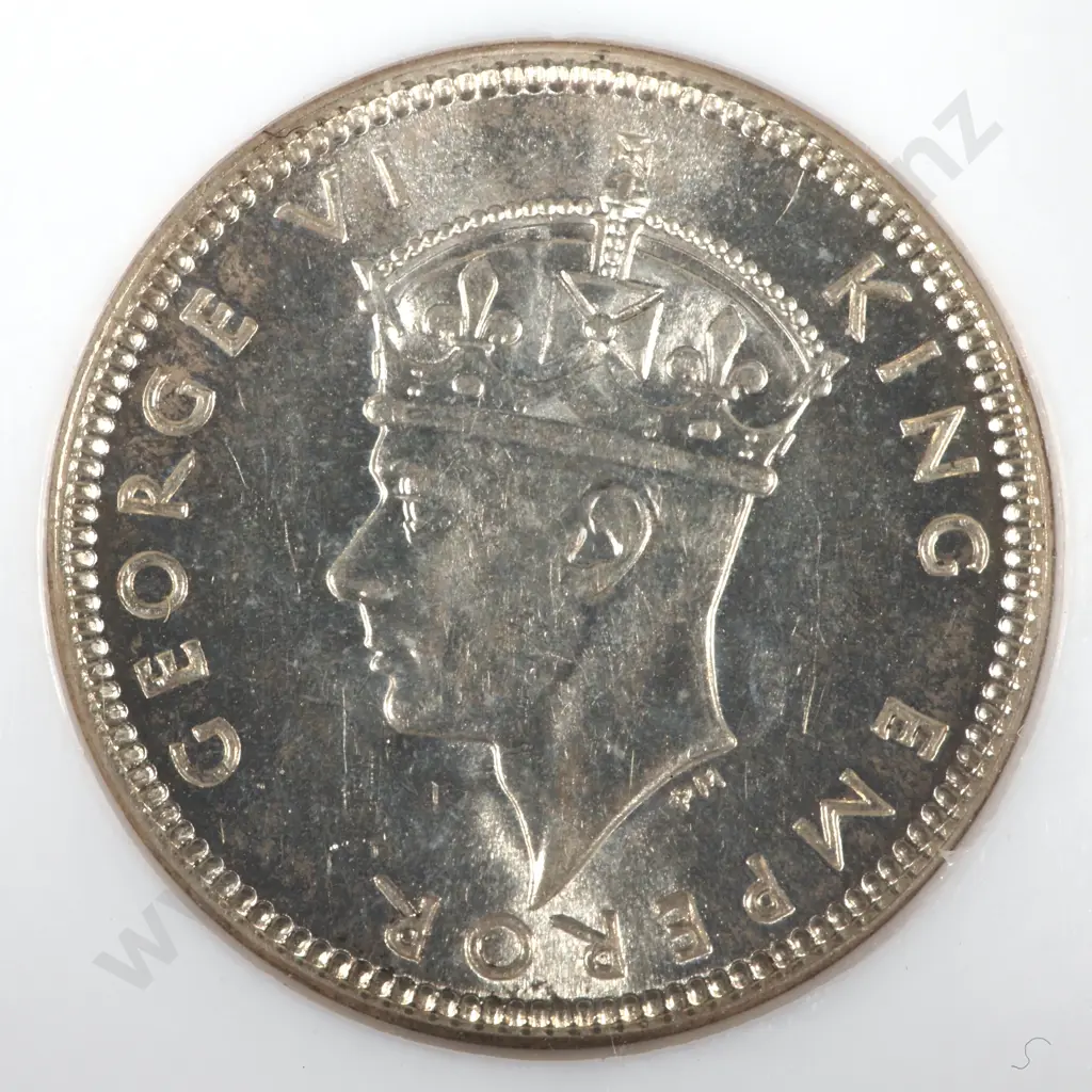 1942 S Fiji Sixpence NGC Graded & Slabbed - MS62 Image 1++