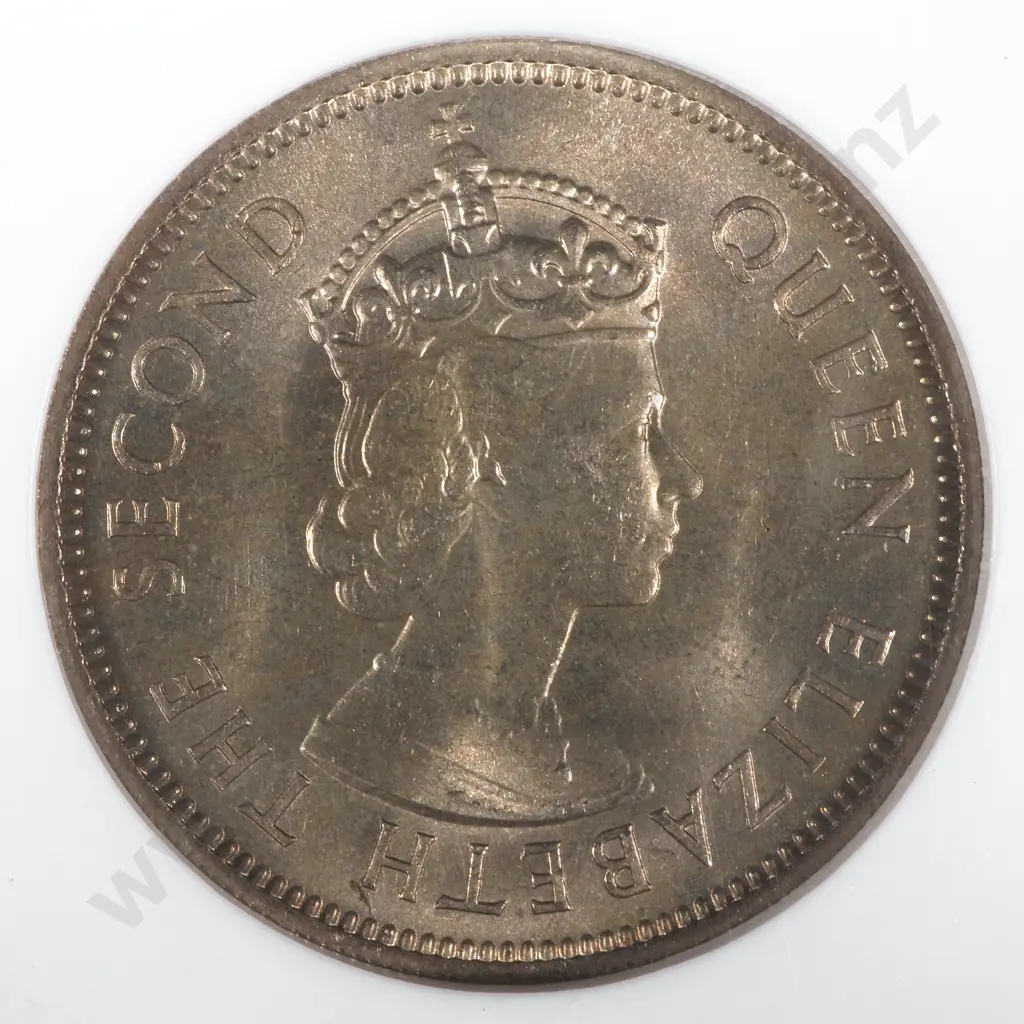 1962 Fiji Shilling NGC Graded & Slabbed - MS65 Image 1++