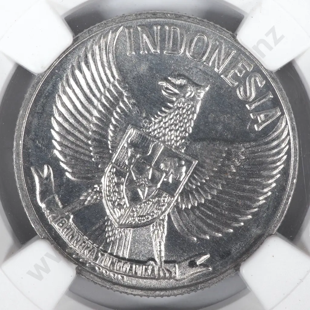 1961 Indonesia 50 Sen - NGC Sample - HICC April 2024 Image 1++