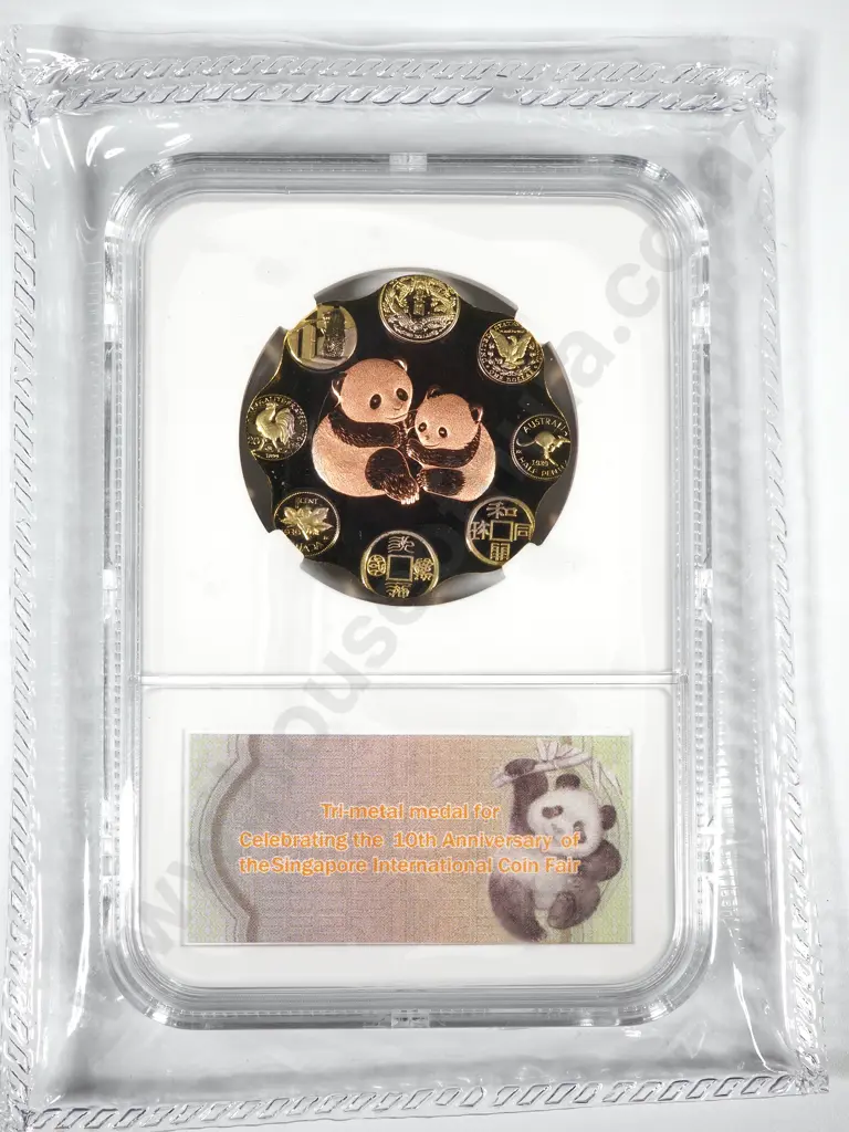2022 10th Anniversary of the Singapore Coin Fair Slabbed Coin & Certificate   Image 1++
