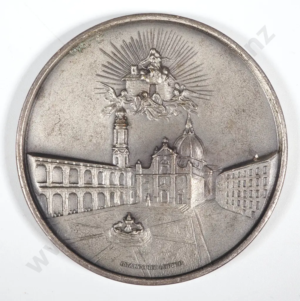 1964 Italian White Metal Commemorative Coin  Image 1++