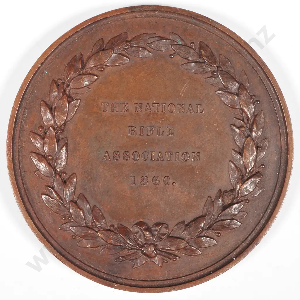 1860 United Kingdom National Rifle Association Medal  Image 1++