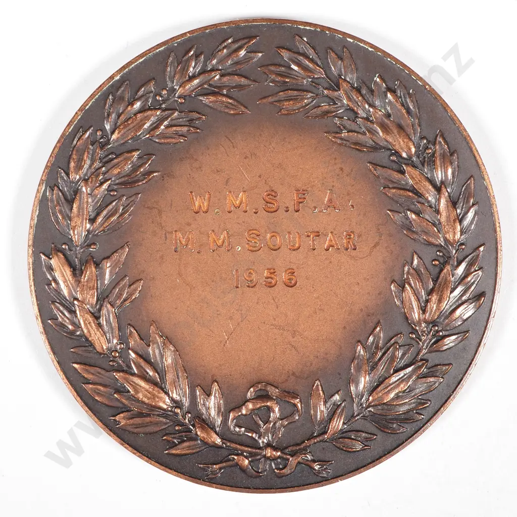1956 Royal Horticultural Society Prize Medal to M M Soutar  Image 1++