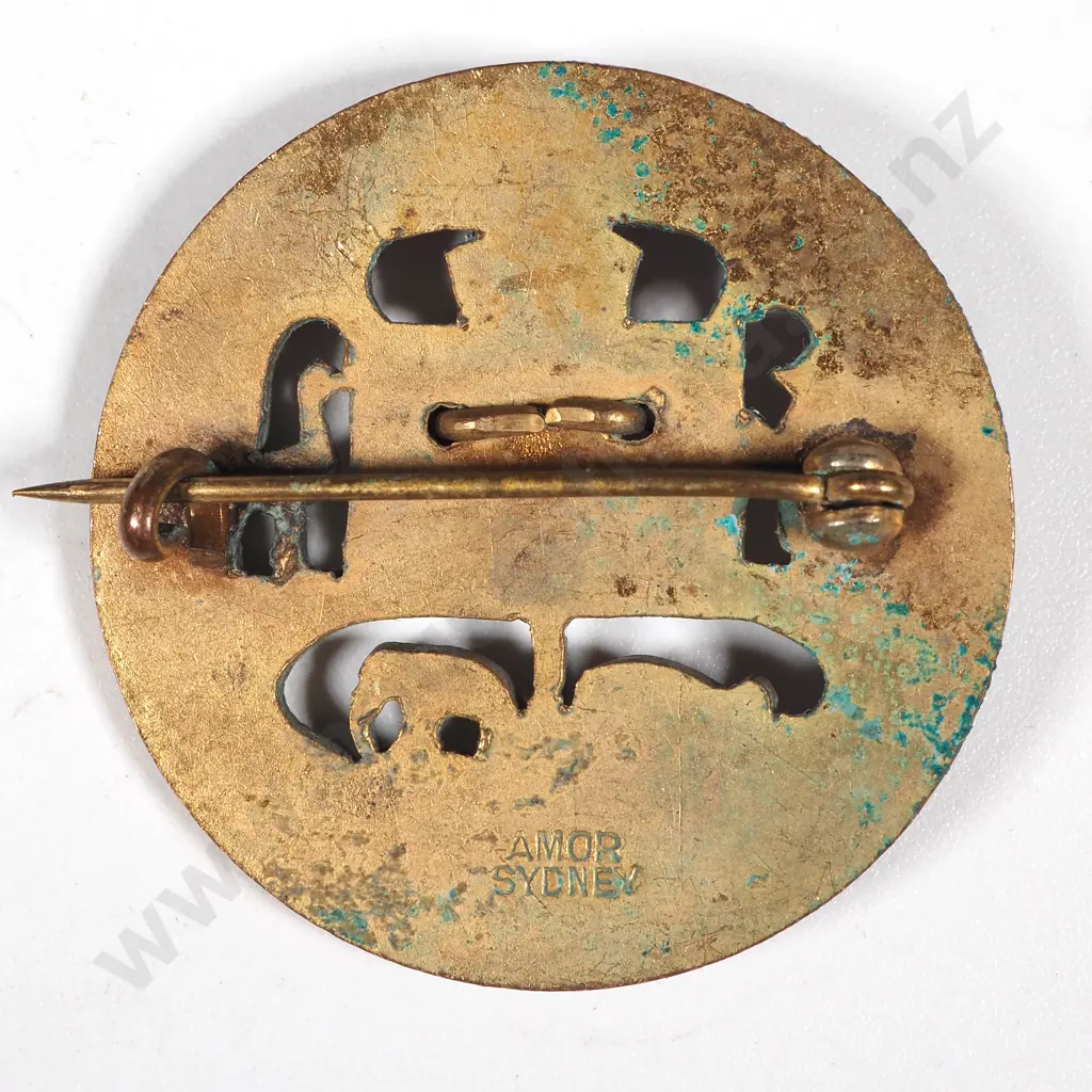 Jack's Day "What We Have Well Hold" Australian Enamelled Patriotic Pin  Image 1++