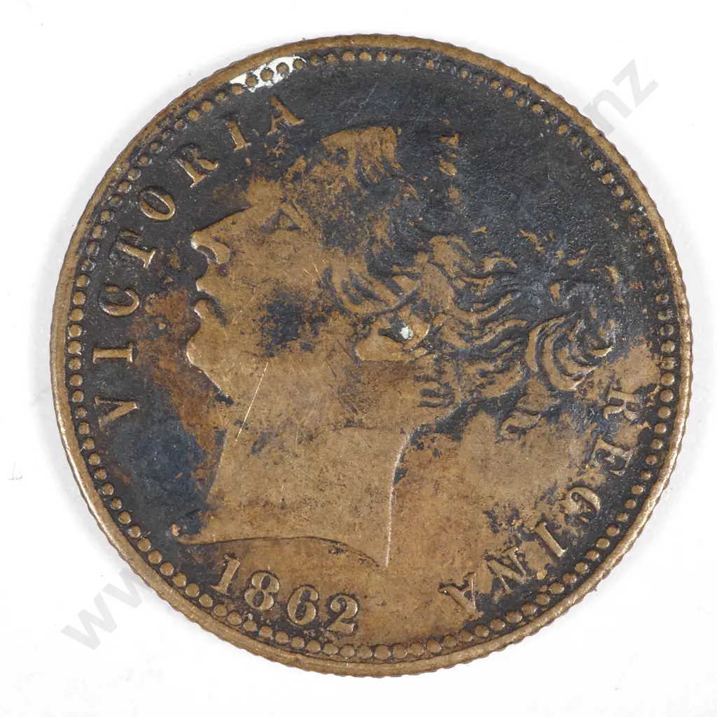 1862 C R A English Token  Image 1++