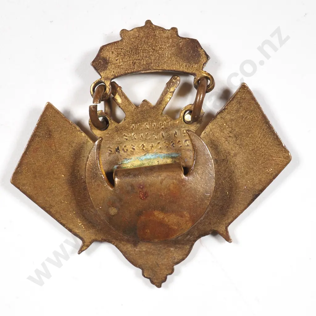 1927 Brass & Enamelled British Motorcycle Racing Club Badge Image 1++