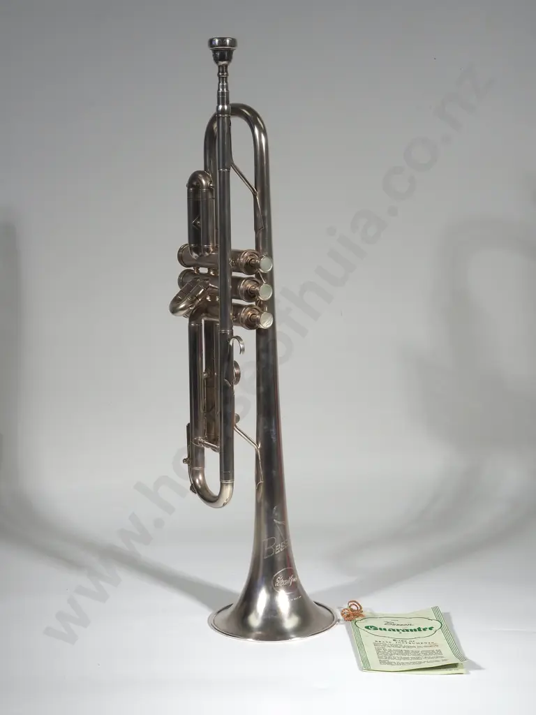 Vintage Besson Stratford Trumpet with Case Image 1++