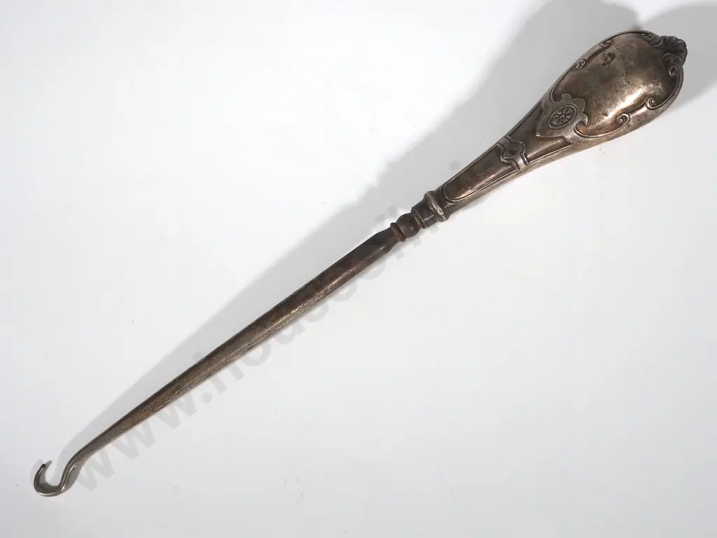 Sterling Silver Handled Boot Hook  Image 1++
