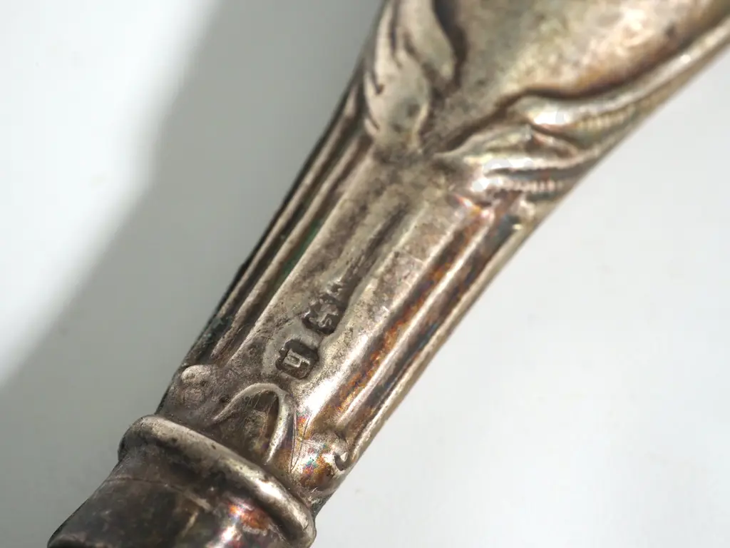 Sterling Silver Handled Boot Hook  Image 1++