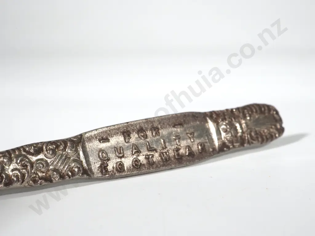 One Vintage Silver Plate Boot Hook - Milne & Choice Ltd, Auckland Image 1++