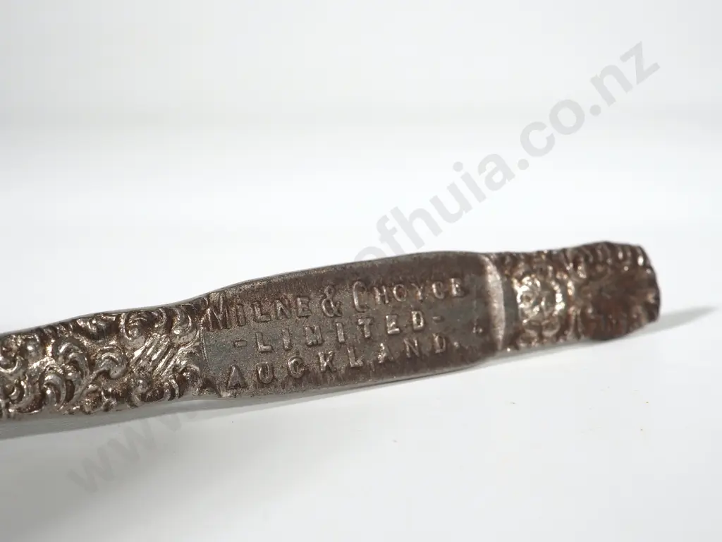 One Vintage Silver Plate Boot Hook - Milne & Choice Ltd, Auckland Image 1++