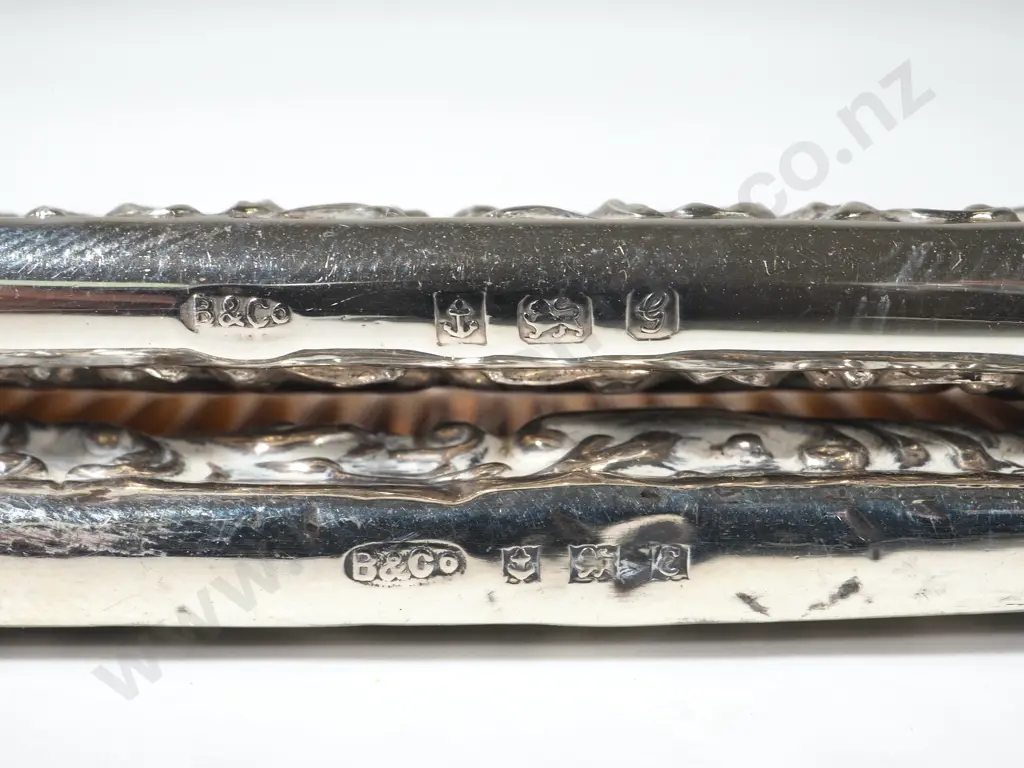 Three Sterling Silver Combs Image 1++