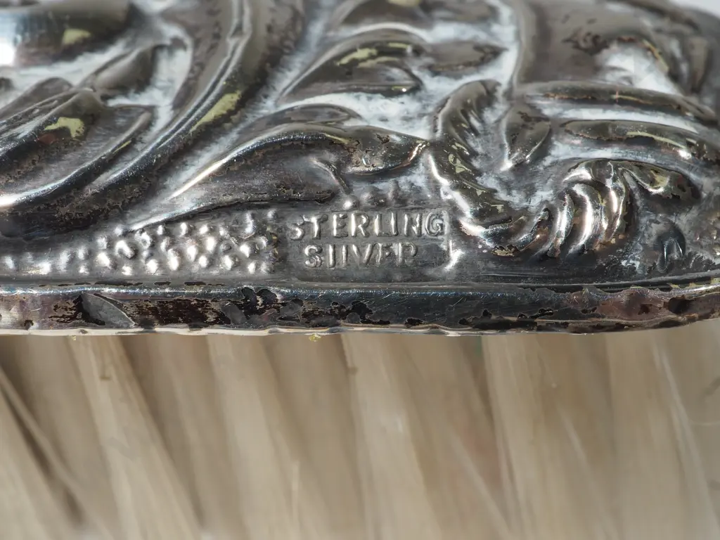 Antique Sterling Silver Dressing Table Set  Image 1++