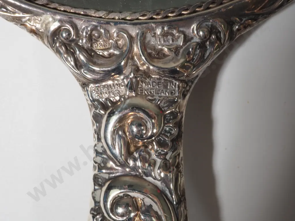 Antique Sterling Silver Dressing Table Set  Image 1++