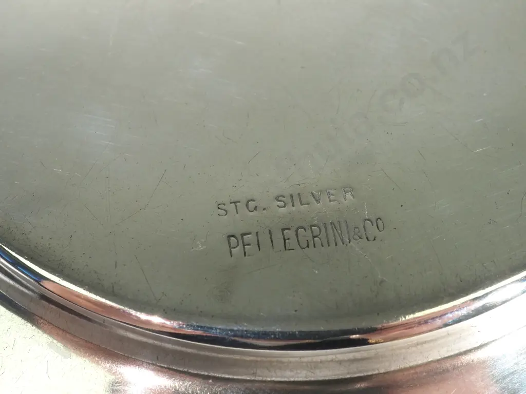 Sterling Silver Wafer Dish and a Sterling Silver Cover  Image 1++