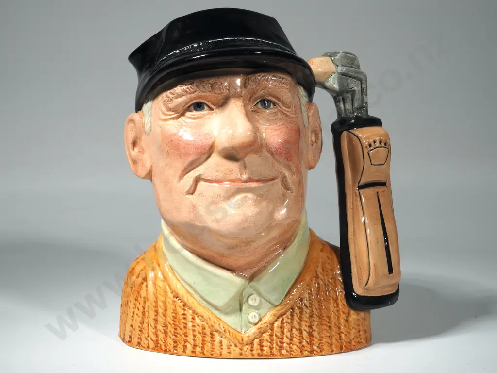 Royal Doulton Large Character Jug "The Golfer" D6623 Image 1++