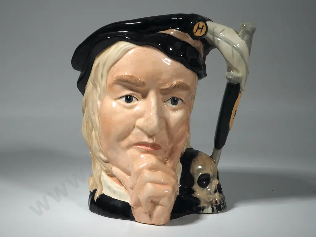 Royal Doulton Large Character Jug "Hamlet"D6672 Image 1++