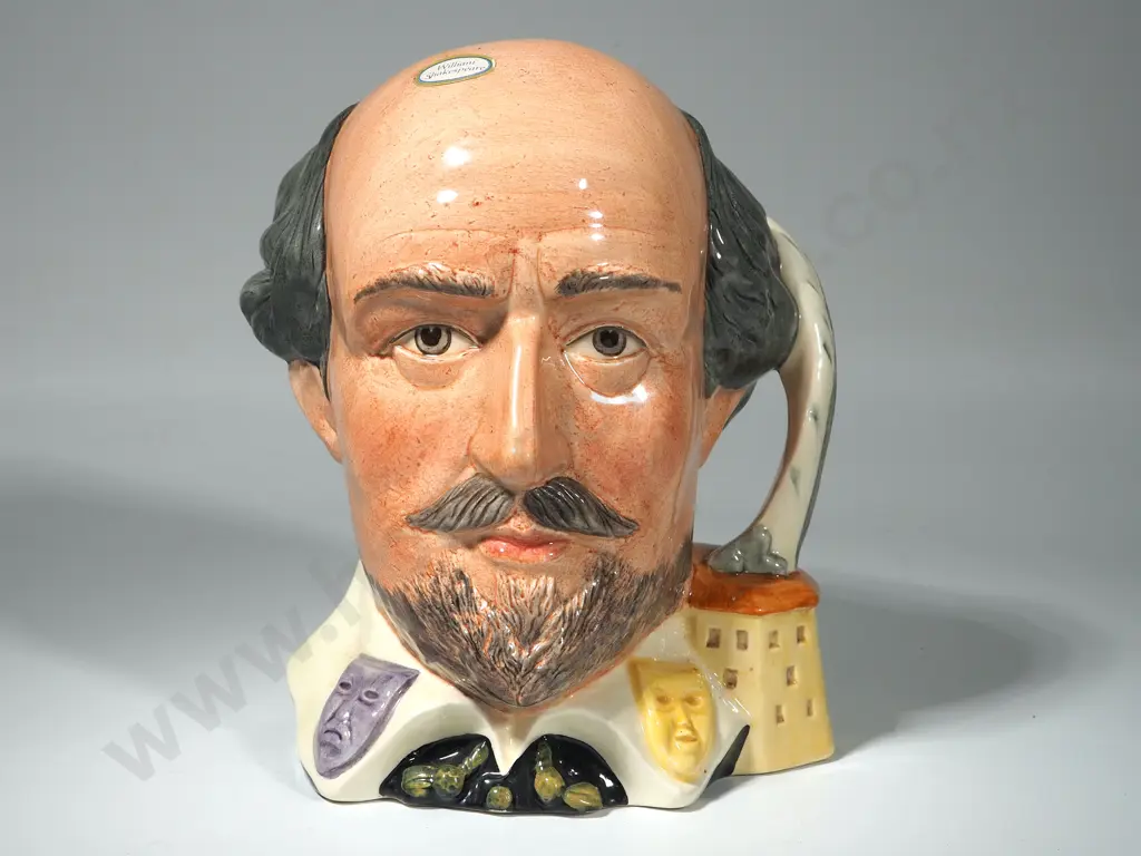 Royal Doulton Large Character Jug "William Shakespeare" Image 1++