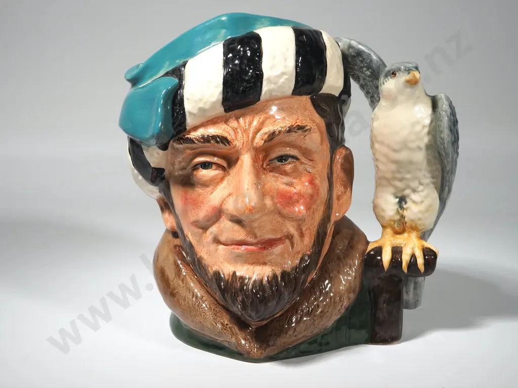 Royal Doulton Large Character Jug "The Falconer" D6533 Image 1++